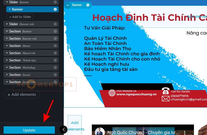 Hướng dẫn thay đổi ảnh Banner trong website WordPress