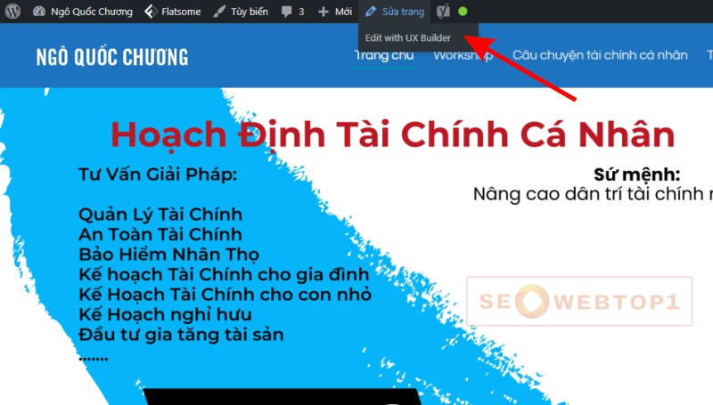 chọn chỉnh sửa