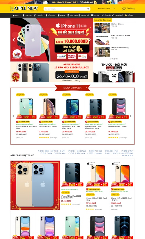 apple new chinh hang