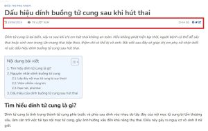 Code tùy biến trang bài viết wordpress