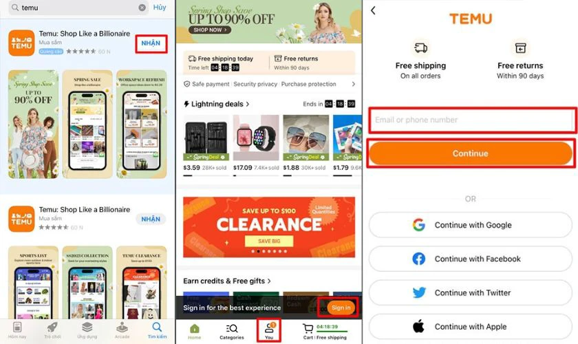 Hướng dẫn đăng ký và sử dụng Temu từ A đến Z cho người mới 4 Hướng dẫn đăng ký và sử dụng Temu từ A đến Z cho người mới