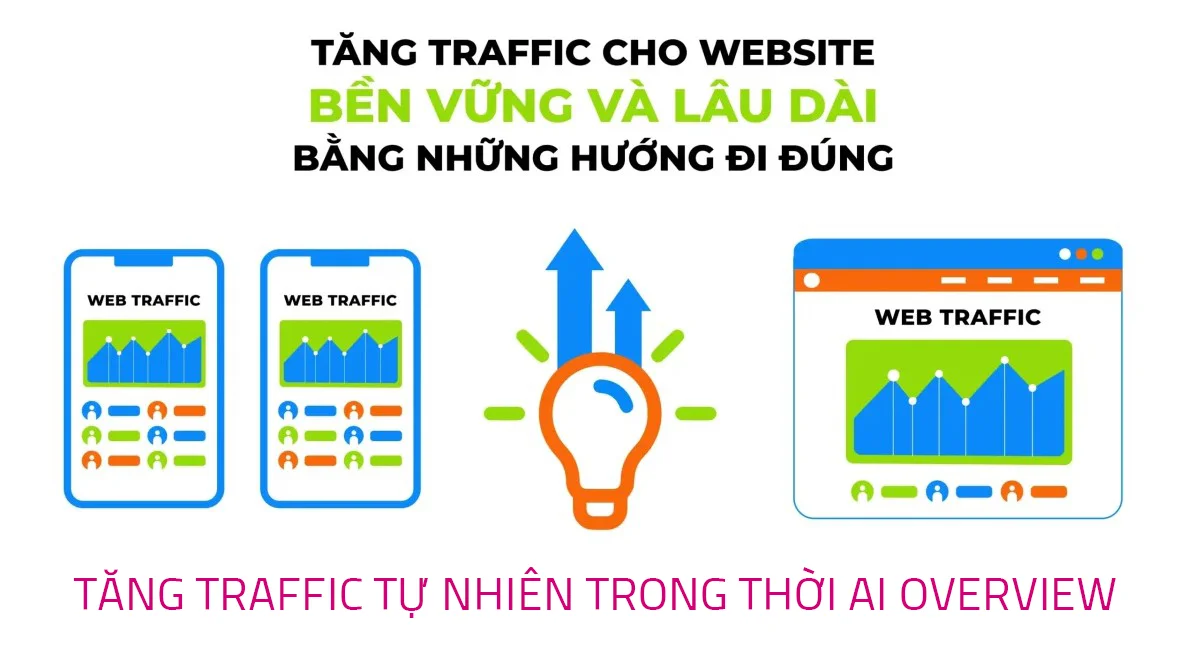 5 chiến lược tăng traffic tự nhiên cho website trong thời AI Overview