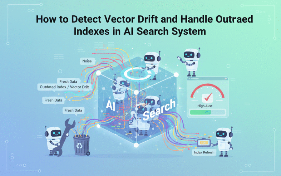 Cách phát hiện Vector Drift và xử lý Index lỗi thời trong hệ thống AI Search