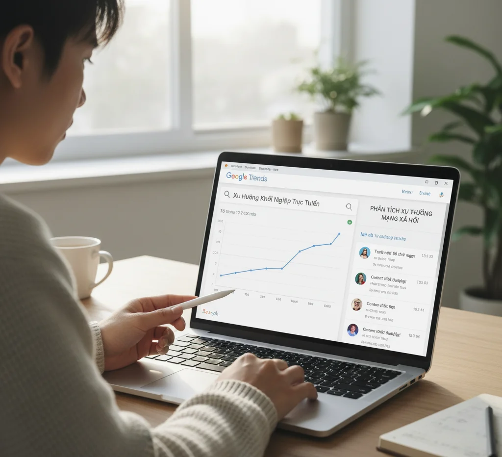 Hành trình 5 giai đoạn khởi nghiệp online – Từ hiểu chính mình đến tạo giá trị thật trong thế giới số