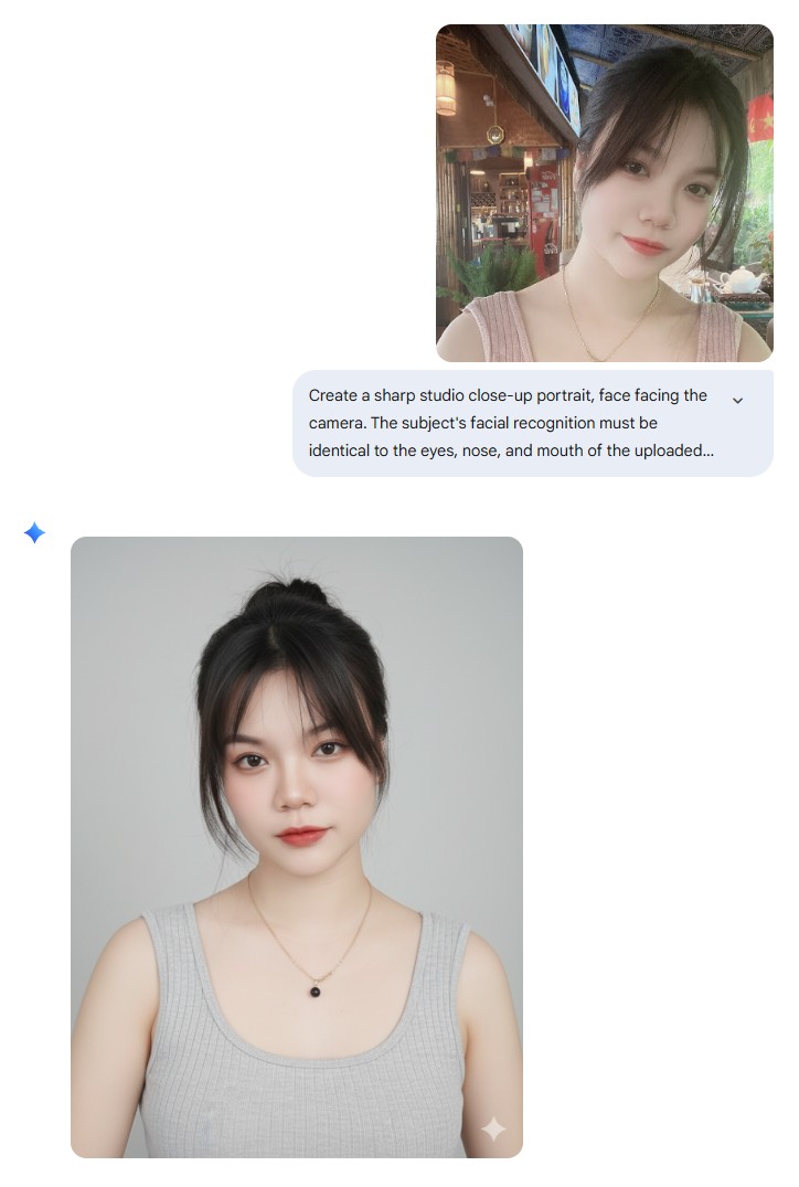 Tạo ảnh chân dung như chụp studio với Gemini kèm 8 prompt copy-paste