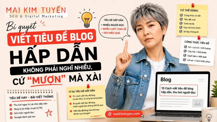 Bí quyết viết tiêu đề blog hấp dẫn