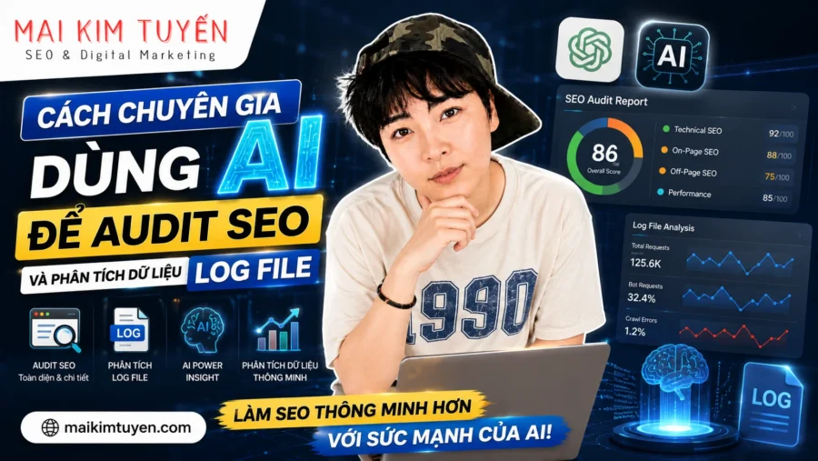 Cách chuyên gia dùng AI để audit SEO và phân tích dữ liệu log file