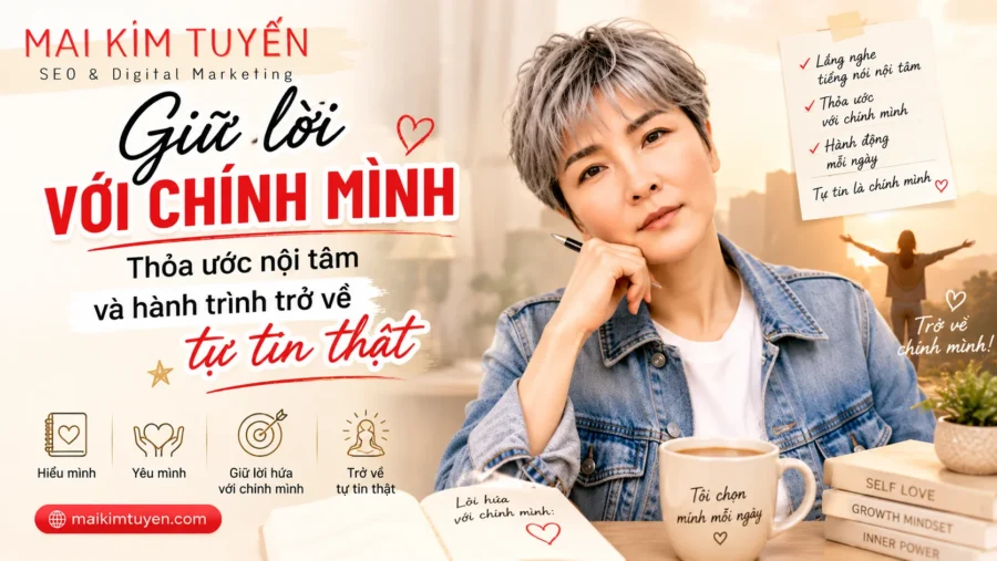 Giữ lời với chính mình – Thỏa ước nội tâm và hành trình trở về tự tin thật