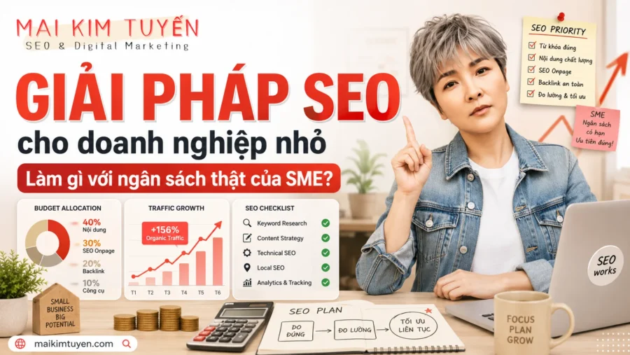 Giải pháp SEO cho doanh nghiệp nhỏ: làm gì với ngân sách thật của SME